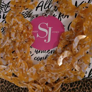 Sassy Jones Lemon Zaria necklace